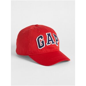 Detská šiltovka GAP Logo baseball hat Červená