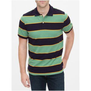 Tričko stripe pique polo shirt Farebná