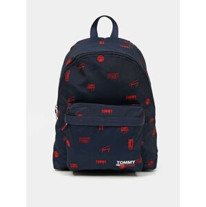 Tommy Hilfiger modré ruksak Campus Dome Backpack Print