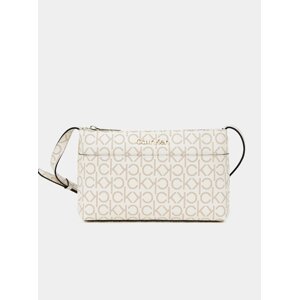 Calvin Klein smotanové/krémové crossbody kabelka EW Xbody Monogram