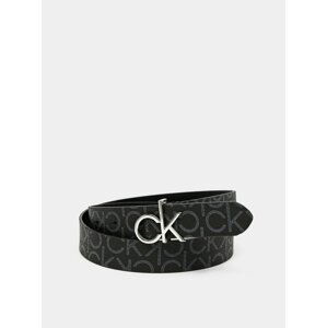 Calvin Klein čierne opasok CK Logo Belt