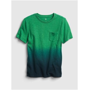 Detské tričko pocket t-shirt Zelená