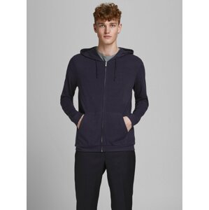 Tmavomodrá mikina s kapucou Jack & Jones Lance