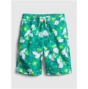 Detské plavky recycled pelican board shorts Zelená