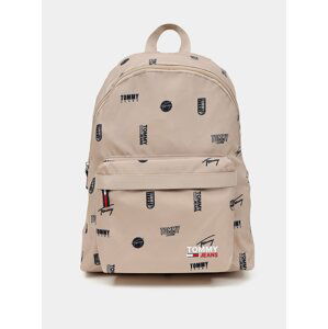 Tommy Hilfiger béžové ruksak Campus Dome Backpack Print