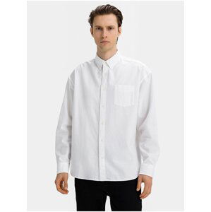 Košeľa oxford big shirt Biela