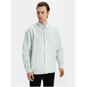 Košeľa oxford big shirt Zelená