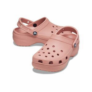 Crocs púdrové topánky Classic Platform Clog W Pale Blush