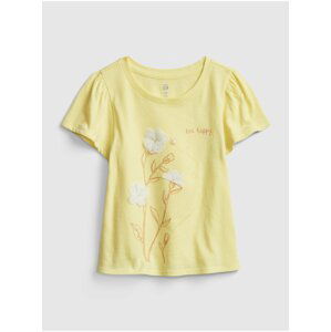 Detské tričko graphic t-shirt Žltá