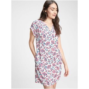 Šaty v-neck dress Farebná