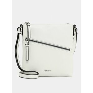 Biela crossbody kabelka Tamaris