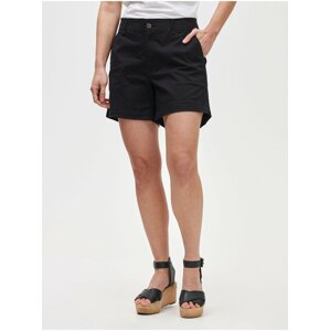 Kraťasy 5" mid rise khaki shorts Čierna