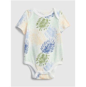 Baby body organic mix and match print bodysuit Farebná