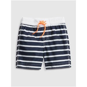 Detské plavky stripe swim trunks Modrá