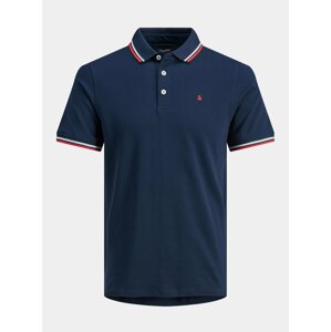 Tmavomodrá polokošeľa Jack & Jones Paulos