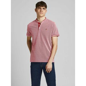 Červená polokošeľa Jack & Jones Luwin