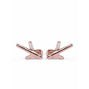 Vuch náušnice Twiggy Rose Gold