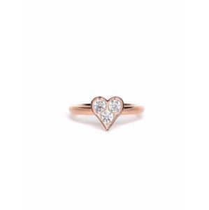 Vuch prsten Heart Rosegold