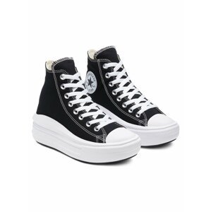 Čierne tenisky na platforme Converse Chuck Taylor All Star Move