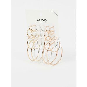 Náušnice pre ženy ALDO - zlatá, strieborná, zlatoružová