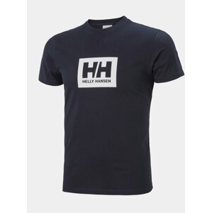 Tmavomodré pánske tričko HELLY HANSEN HH Box T-Shirt