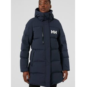 Tmavomodrý dámsky zimný prešívaný kabát HELLY HANSEN