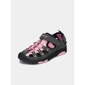 Šedo-ružové dievčenské sandále SAM 73