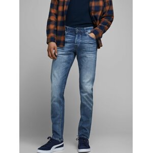 Modré slim rifle Jack & Jones Glenn