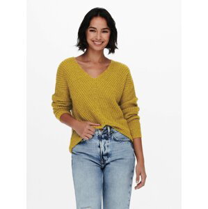 Žltý sveter Jacqueline de Yong New Megan