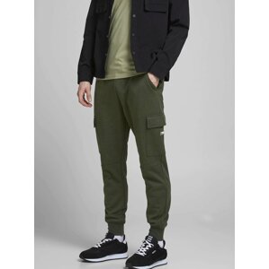 Kaki tepláky Jack & Jones Gordon