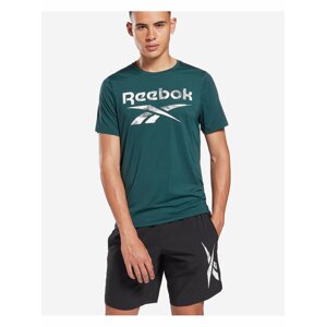 Tričká s krátkym rukávom pre mužov Reebok - zelená