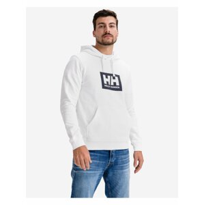 Mikiny s kapucou pre mužov HELLY HANSEN - biela