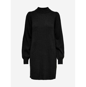 Čierne svetrové šaty JDY Rue