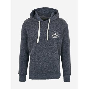 Šedá žíhaná mikina s kapucou Jack & Jones Kimbel