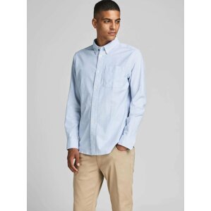 Modro-biela pruhovaná košeľa Jack & Jones Blubrook