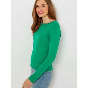 Zelený ľahký sveter CAMAIEU