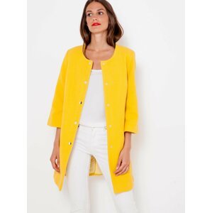 Trenčkoty a ľahké kabáty pre ženy CAMAIEU - žltá
