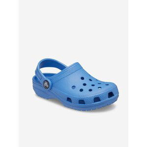 Modré detské šľapky Crocs