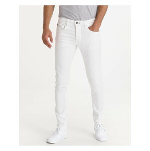 Skinny fit pre mužov Salsa Jeans - biela