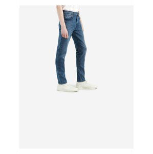 Modré pánske rifle Levi's® 512™ Slim Taper Clean Hands Jeans