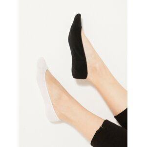 Ponožky pre ženy CAMAIEU - biela, čierna