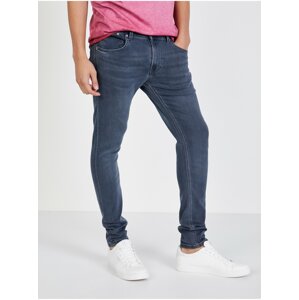 Tmavomodré pánske slim fit rifle Pepe Jeans Finsbury