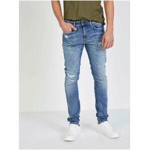 Svetlomodré pánske straight fit rifle Pepe Jeans Stanley