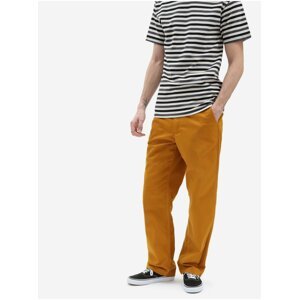 Chino nohavice pre mužov VANS - oranžová