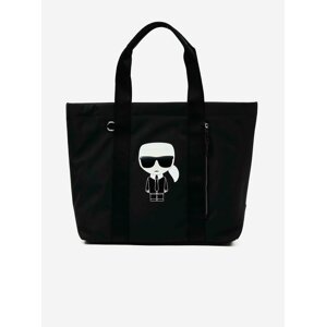 Čierny shopper KARL LAGERFELD