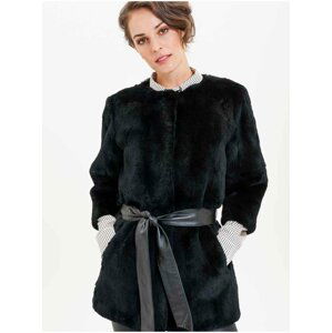 Kabáty pre ženy KARA - čierna