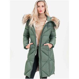Kabáty pre ženy KARA - zelená