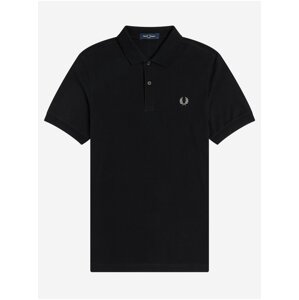 Čierna pánska polokošeľa Fred Perry