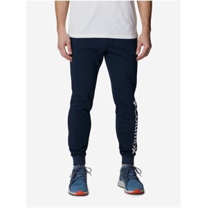 Tmavomodré pánske tepláky Columbia Logo™ Fleece Jogger II