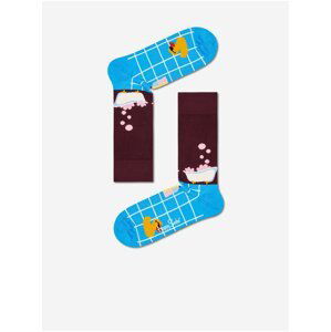 Ponožky pre ženy Happy Socks - modrá, vínová